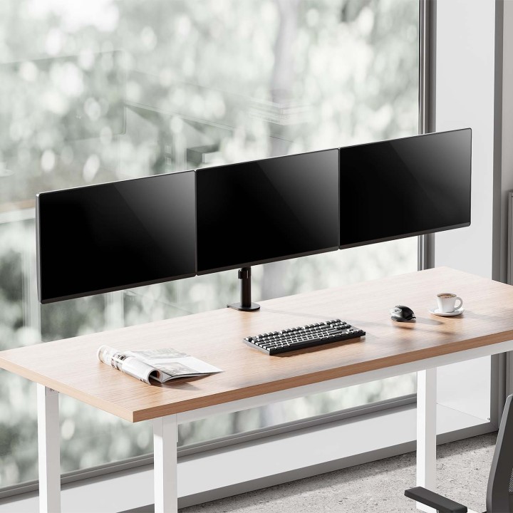 Soporte Mesa AISENS 3 Monitores 13"-27" (DT27TSR-281)