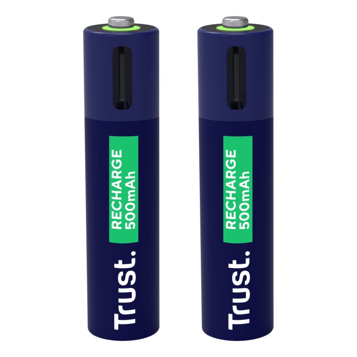 Pilas Trust Recargables AAA 2 Unidades (25585)