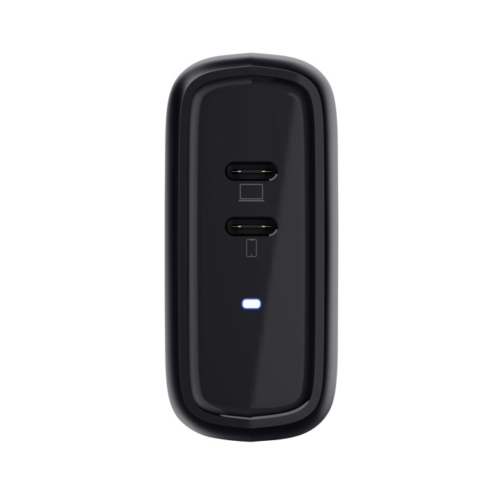 Cargador de Pared Trust Maxo 65W 2xUSB-C Negro (25380)