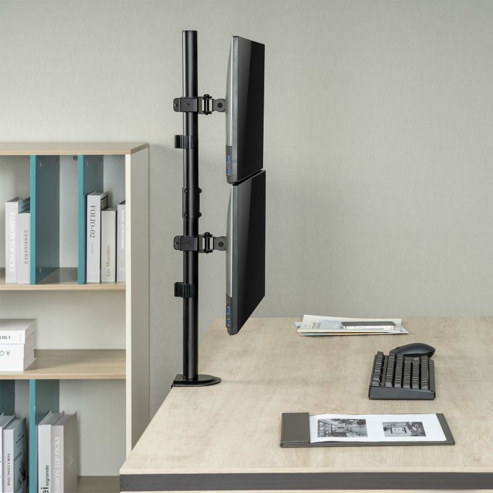 Soporte Mesa AISENS 17-32" Máx. 9Kg Negro (DT32TSR-229)