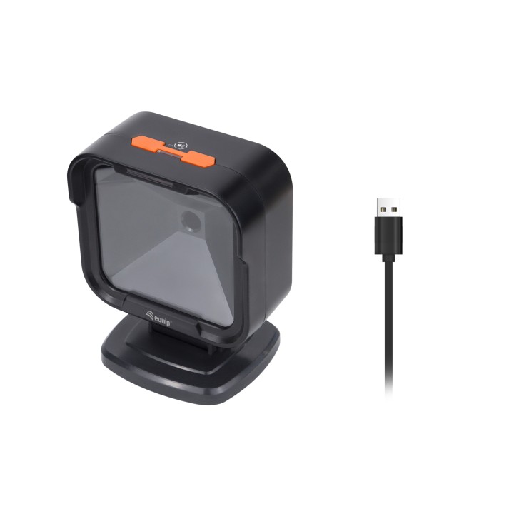 Lector EQUIP Código de Barras 1D/2D USB Negro (351028)