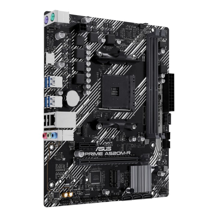 ASUS PRIME A520M-R: (AM4) 2DDR4 USB HDMI RJ45 mATX