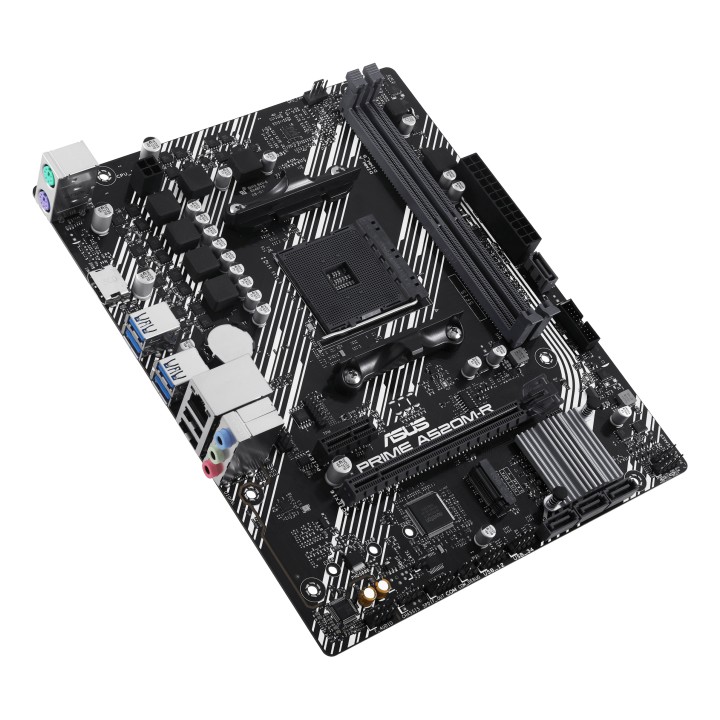 ASUS PRIME A520M-R: (AM4) 2DDR4 USB HDMI RJ45 mATX