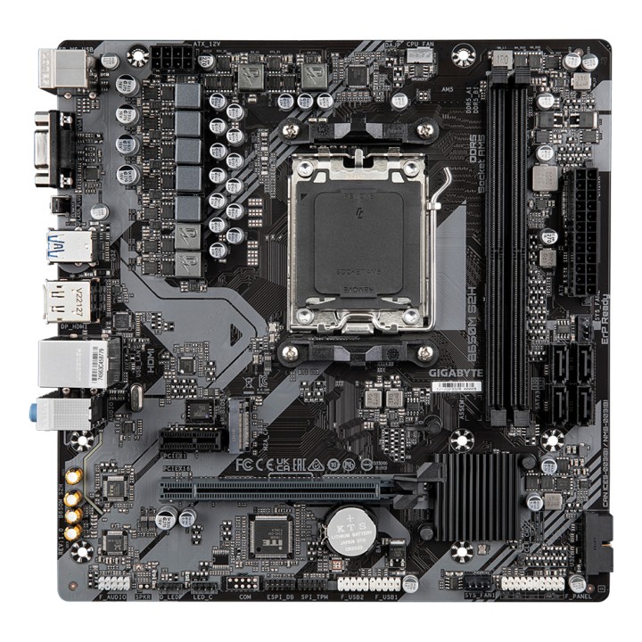 GIGABYTE B650M S2H: (AM5) 2DDR5 VGA HDMI DP RJ45 mATX