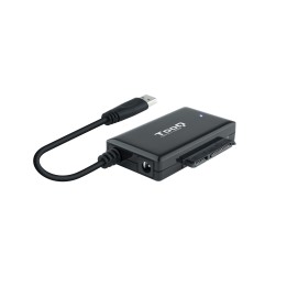 Adaptador TooQ USB-A a SATA 2.5"/3.5" Negro (TQHDA-01A)