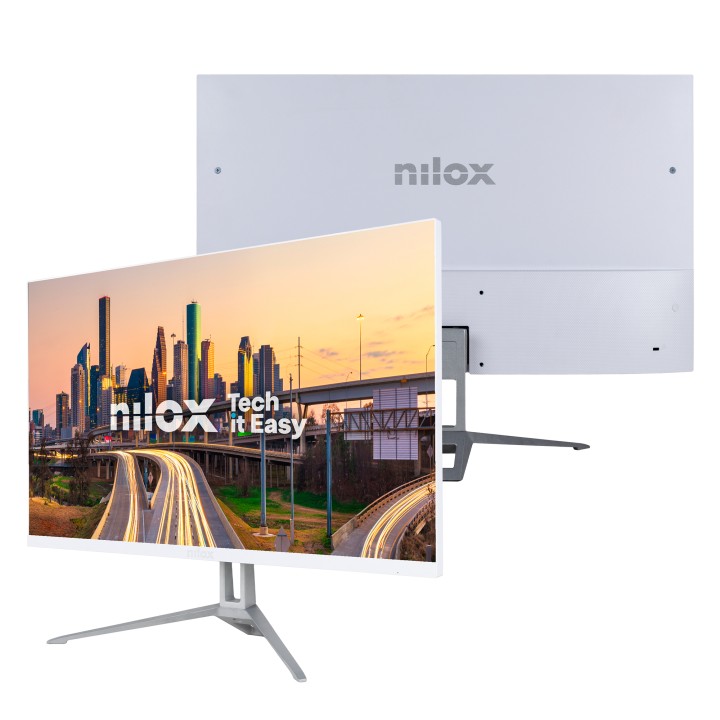 Monitor NILOX 24" IPS FHD 100Hz Blanco (NXM24FHD100W)