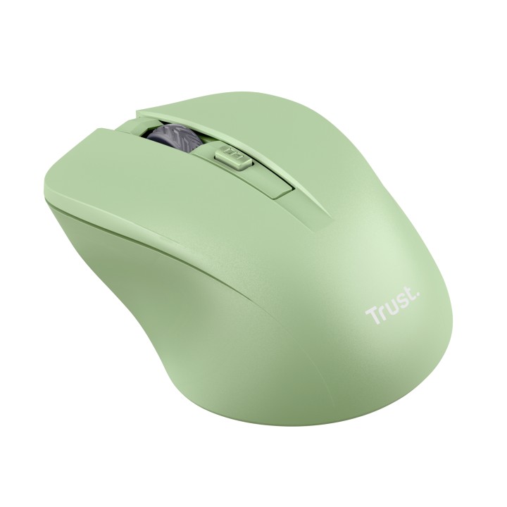Ratón Trust Mydo Óptico Wireless RF Verde (25042)