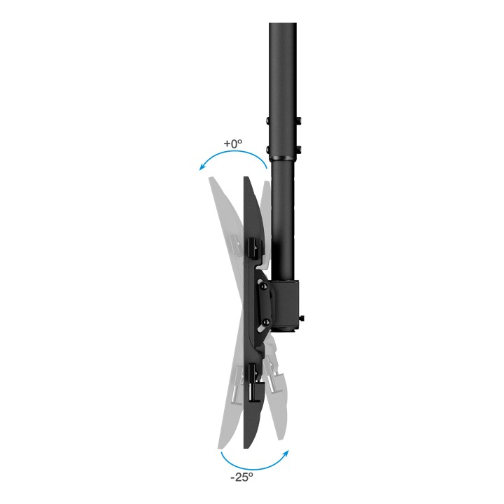 Soporte Techo TOOQ 43-86" Gira/Inclina (LPCE1186TSLI-B)