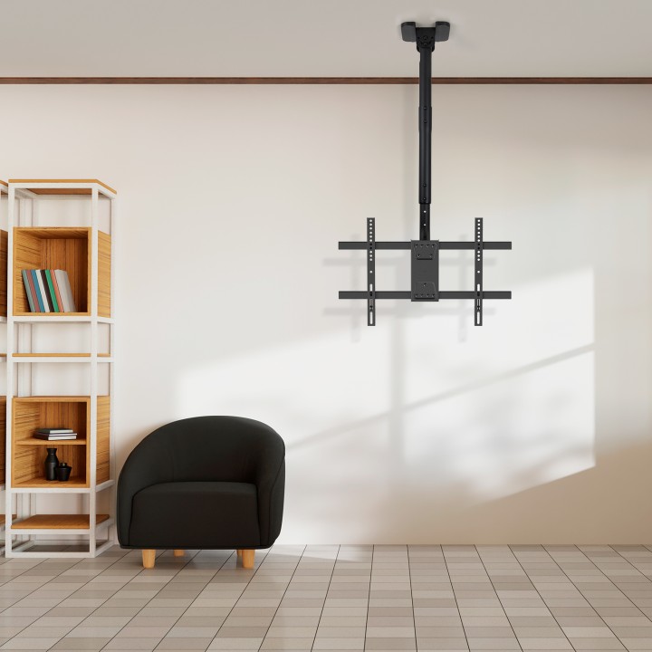Soporte Techo TOOQ 43-86" Gira/Inclina (LPCE1186TSLI-B)