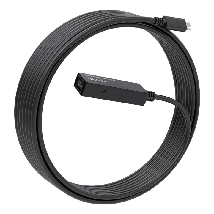 Cable AISENS USB-C/M a USB-C/H 5m Negro (A107-0869)