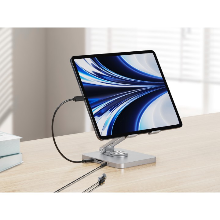 Dock Station CONCEPTRONIC USB-A/C HDMI Plata (DONN26G)