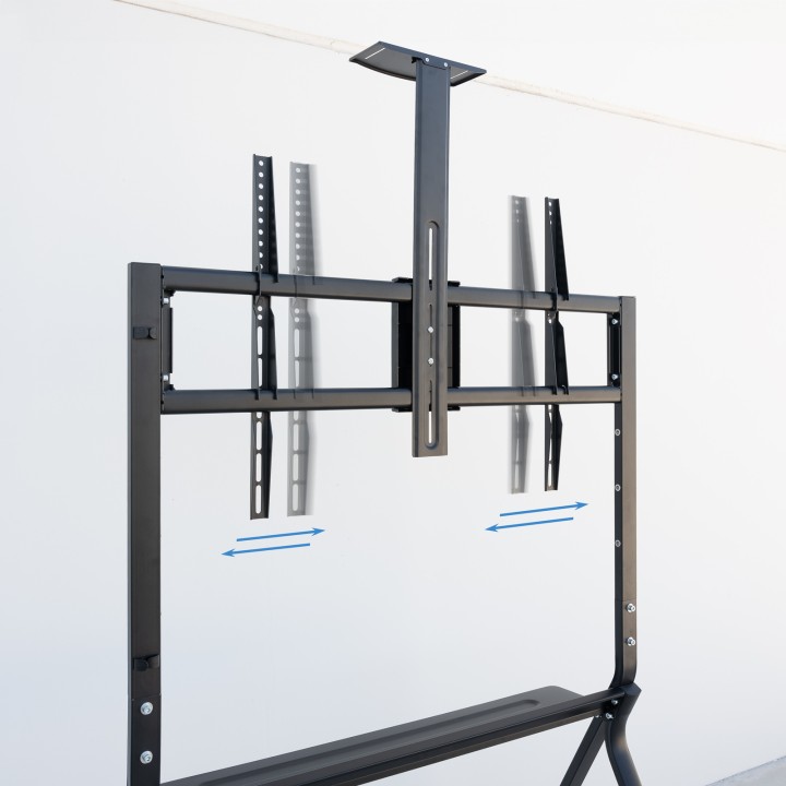 Soporte Suelo TOOQ con Ruedas 55"-100" (FS20208M-B)