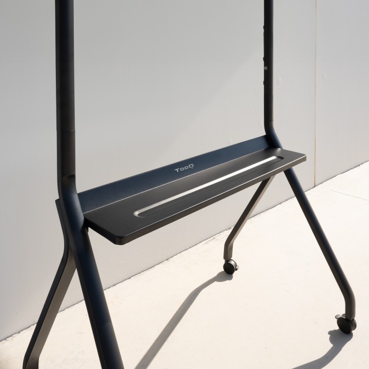 Soporte Suelo TOOQ con Ruedas 55"-100" (FS20208M-B)