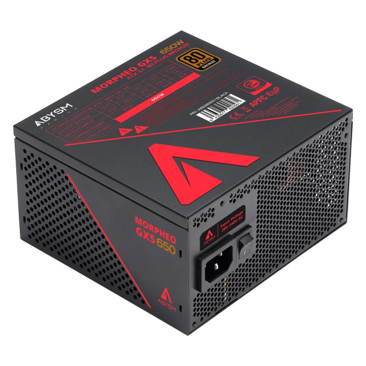Fuente Abysm Morpheo GX5 ATX 650W 80+ Bronze (AB226501)