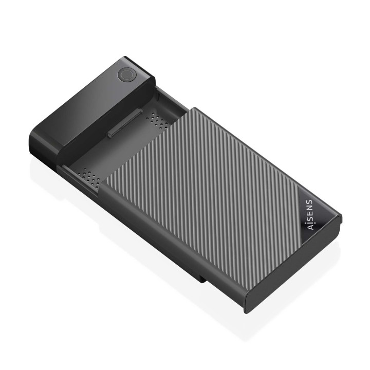 Caja AISENS HDD 3.5" SATA USB 2.0/3.1 Negro (ASE-3529B)