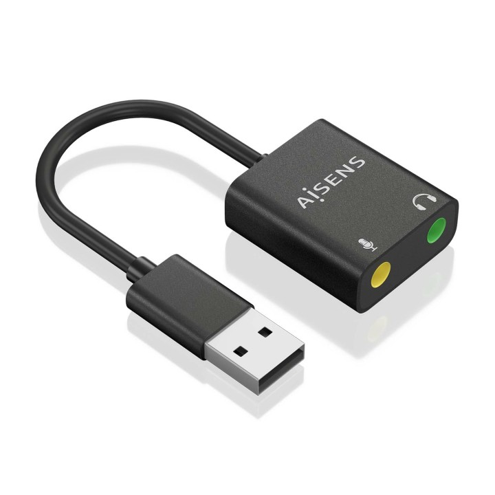 Tarjeta de Sonido AISENS USB/M-2x3.5mm/H (A106-0769)