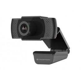 WebCam CONCEPTRONIC FHD USB Micrófono Negra (AMDIS01B)
