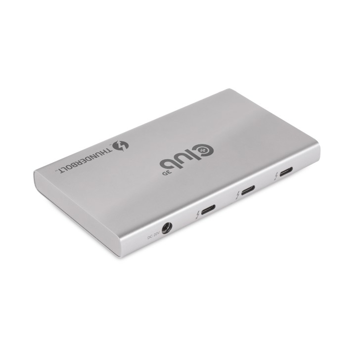 Docking Club 3D Thunderbolt 4 5en1 Plata (CSV-1580)