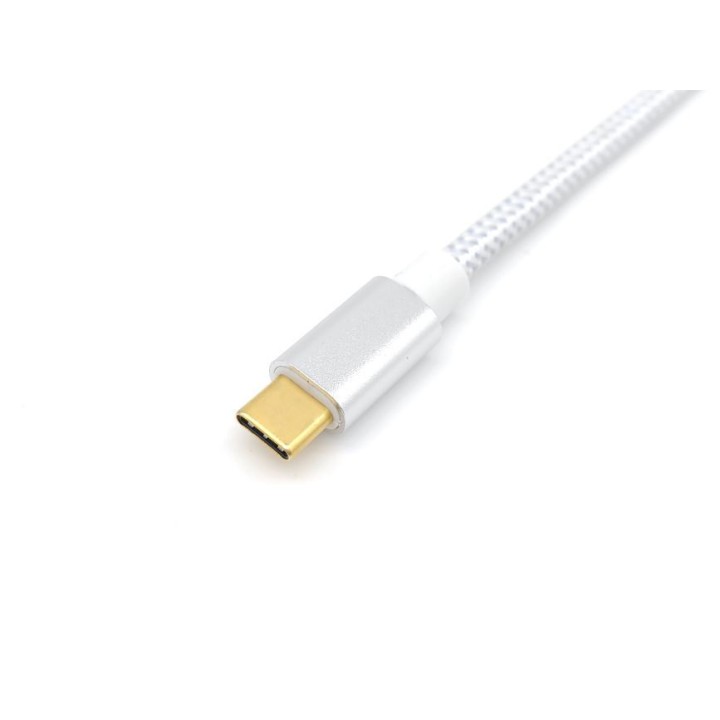 Cable EQUIP USB-C/M a USB-C/M 1m 100W Blanco (EQ128356)