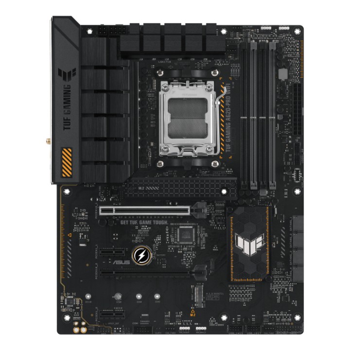 ASUS TUF GAMING A620-PRO WIFI: (AM5) 4DDR5 HDMI DP mATX
