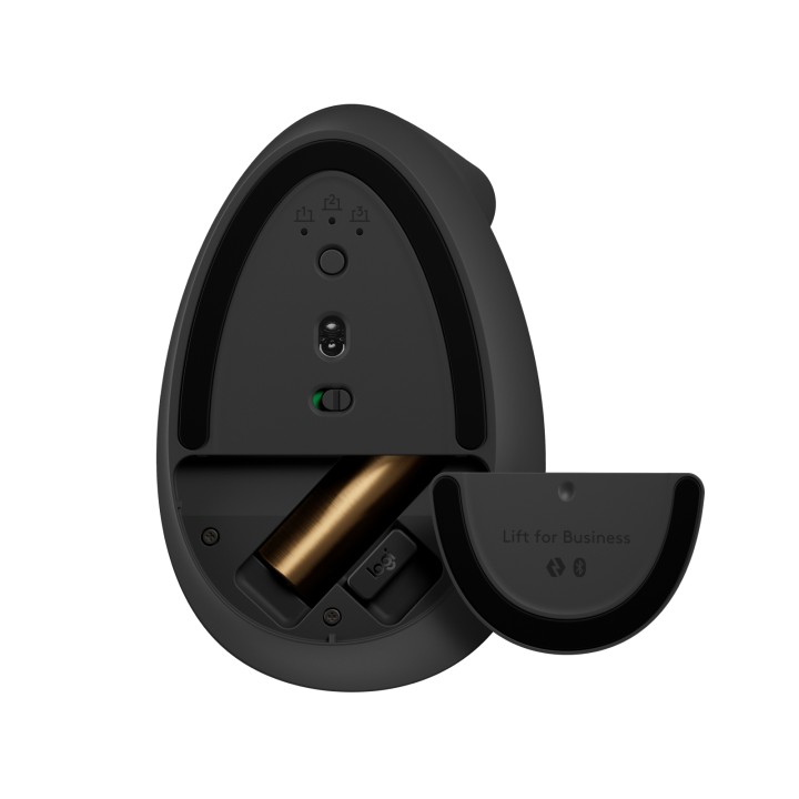 Ratón LOGITECH Vertical RF BT Grafito (910-006494)