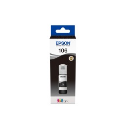 Tinta Epson EcoTank 106 Negro 70ml (C13T00R140)