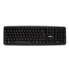 Teclado NILOX Compacto USB Negro (NXKBE000002)