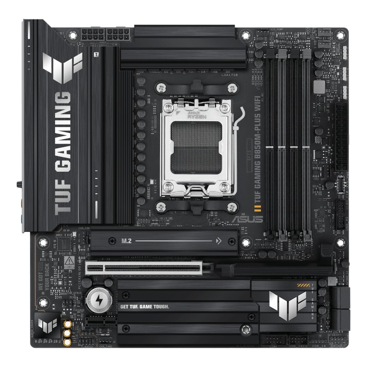 ASUS TUF GAMING B850M-PLUS WIFI: (AM5) 4DDR5 HDMI mATX