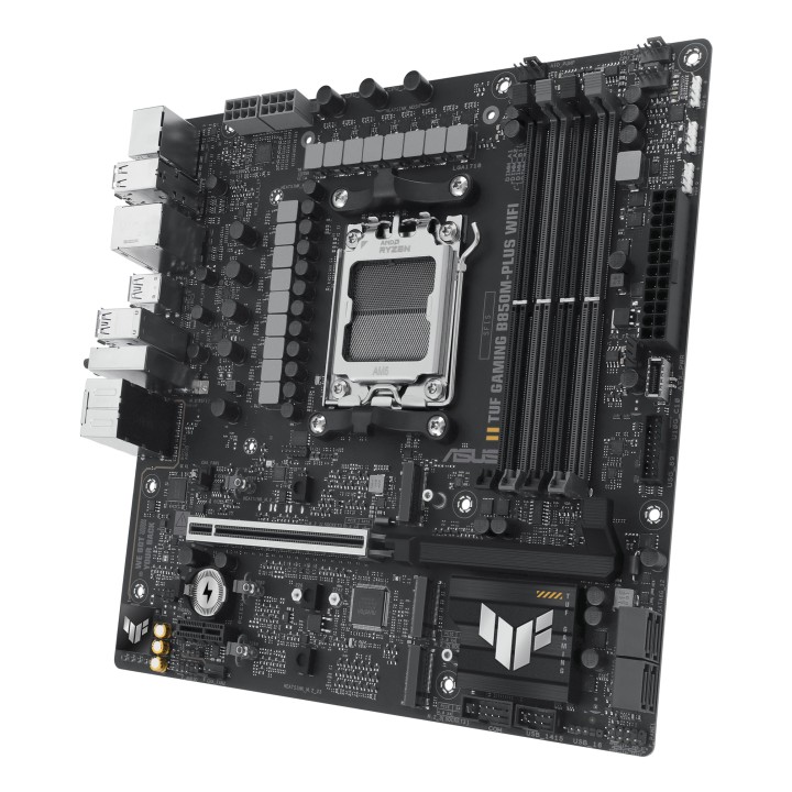 ASUS TUF GAMING B850M-PLUS WIFI: (AM5) 4DDR5 HDMI mATX