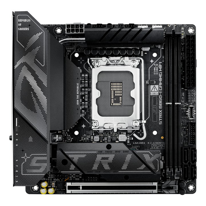 ASUS ROG STRIX B860-I GAMING WIFI: (LGA1851) 2DDR5 HDMI