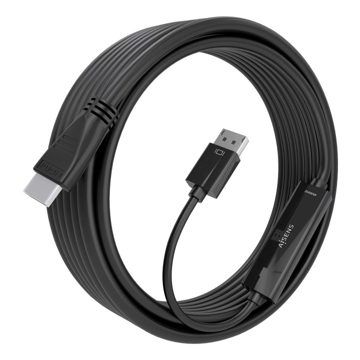 Cable AISENS DP/M a HDMI/M 5m Negro (A125-0896)