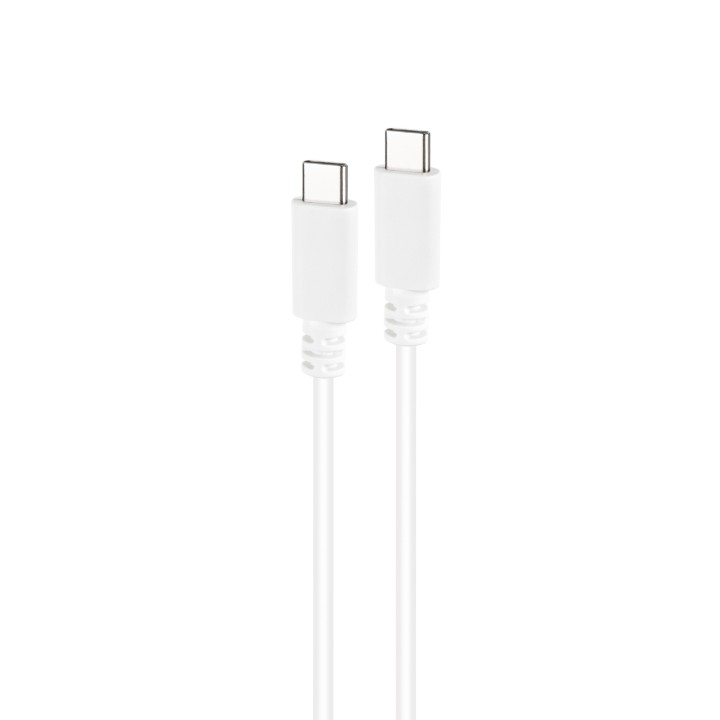 Nanocable USB-C/M/M 1.5m Blanco (10.01.2301-L150-W)