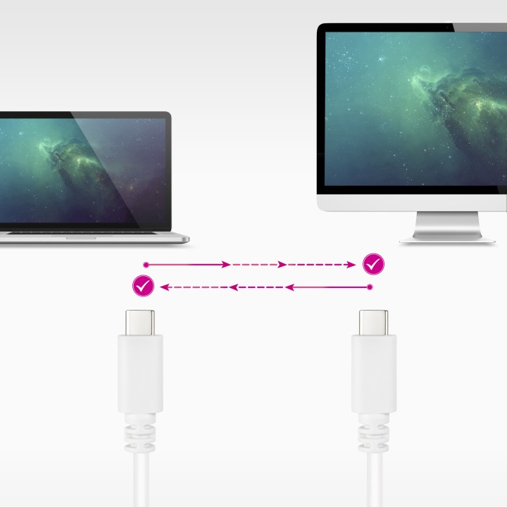 Nanocable USB-C/M/M 1.5m Blanco (10.01.2301-L150-W)