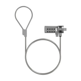 Cable Seguridad AISENS Combinacion 1.5m(ASLK-D40N01-SL)