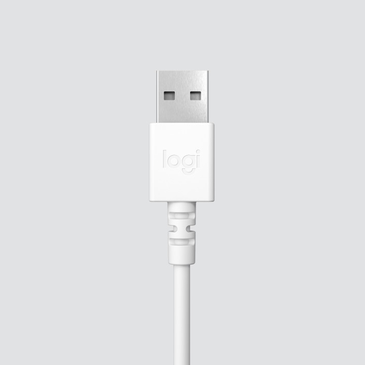 Auric+Micro LOGITECH H390 USB-A Blanco (981-001286)