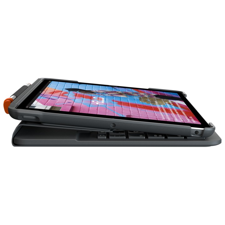 Funda+Teclado LOGITECH 10.2" iPad Grafito (920-009487)