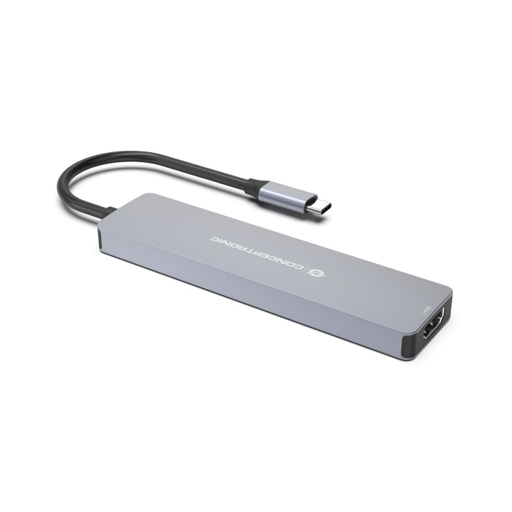Docking Station CONCEPTRONIC 7en1 USB-C 100W (DONN28G)