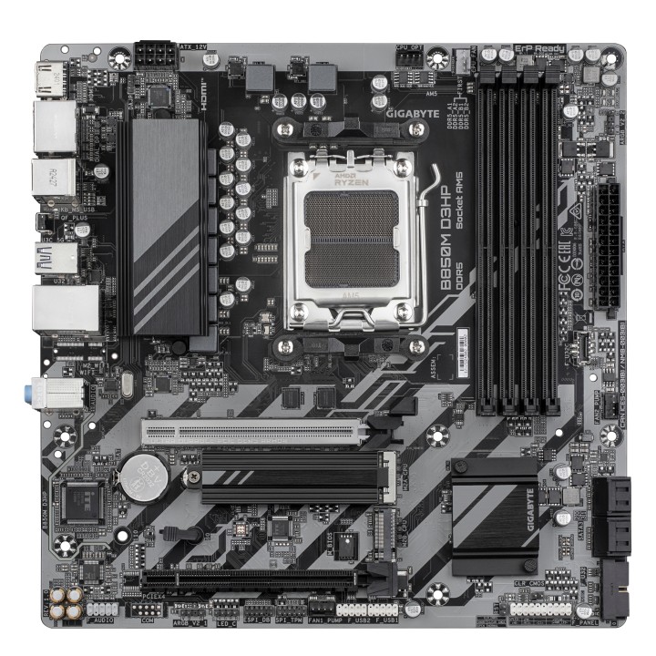 GIGABYTE B850M D3HP: (AM5) 4DDR5 SATA3