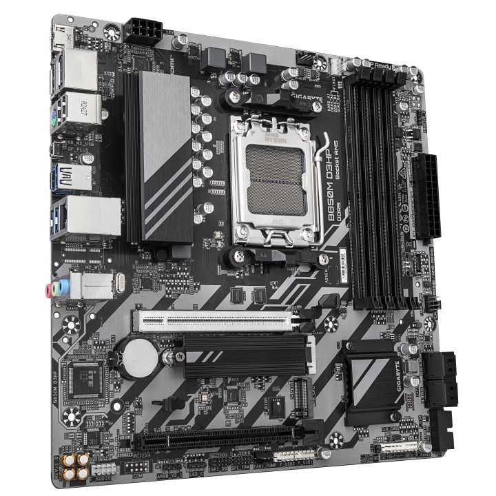 GIGABYTE B850M D3HP: (AM5) 4DDR5 SATA3