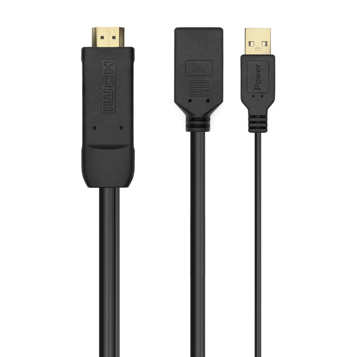 Adaptador AISENS HDMI/M a USB/M DP/H Negro (A122-0642)
