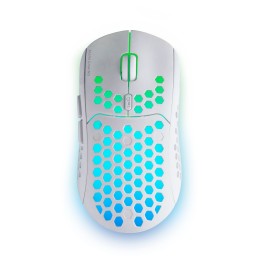 Ratón Mars Gaming RGB RF 2.4GHz 3200dpi Blanco (MMW3W)