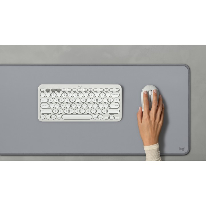 Ratón LOGITECH Pebble 2 M350s RF BT Blanco (910-007013)