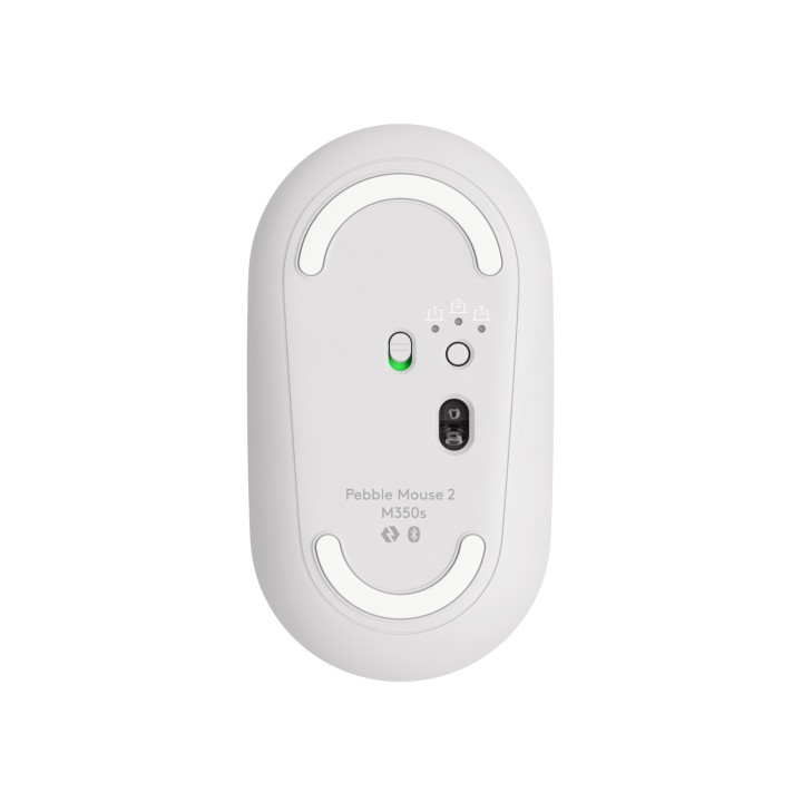 Ratón LOGITECH Pebble 2 M350s RF BT Blanco (910-007013)