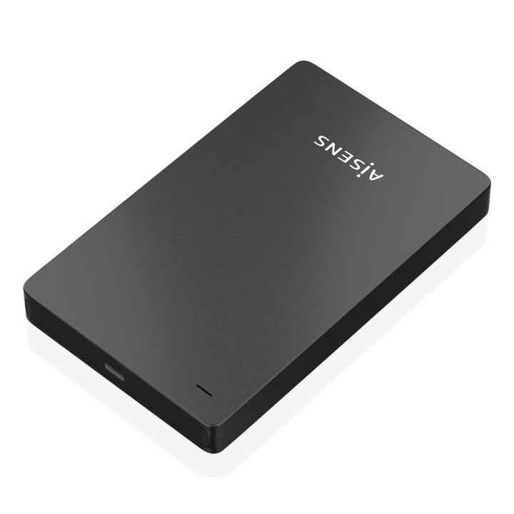 Caja Externa AISENS 2.5" SATA USB-C Negra (ASE-2542B)