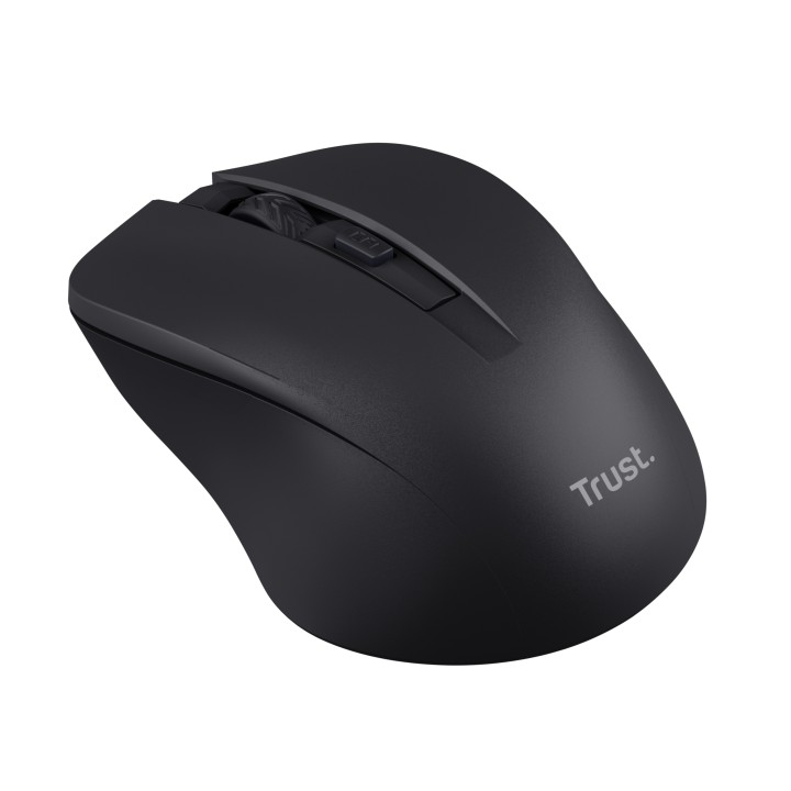 Ratón Trust Mydo Óptico Wireless RF Negro (25084)