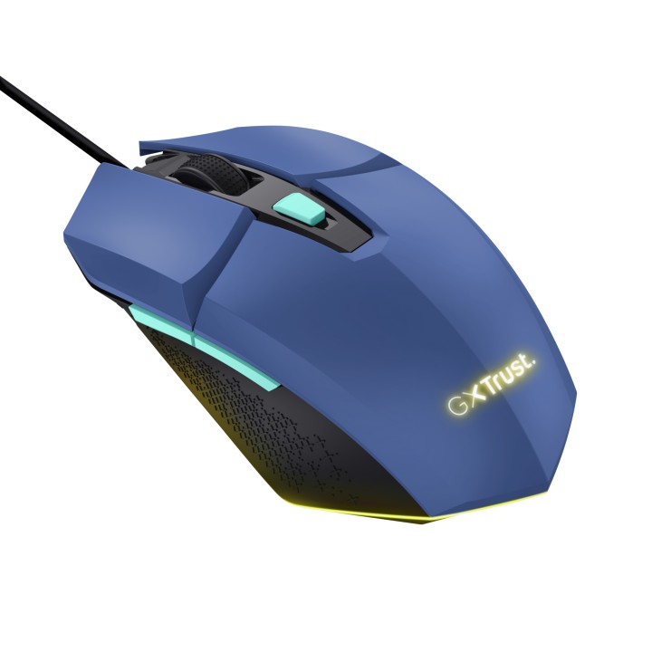 Ratón Gaming Trust GXT 109 Felox RGB Azul (25067)