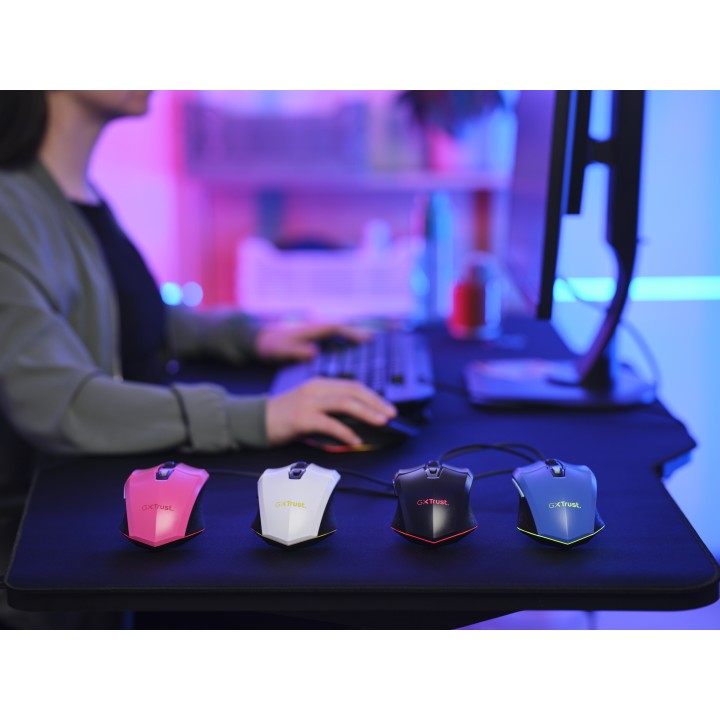 Ratón Gaming Trust GXT 109 Felox RGB Azul (25067)