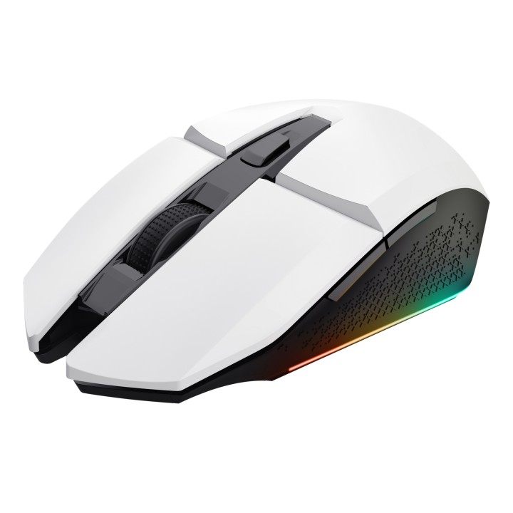 Kit Trust GTX794 Tecl/Ratón/Alfombrilla Blanco (25233)