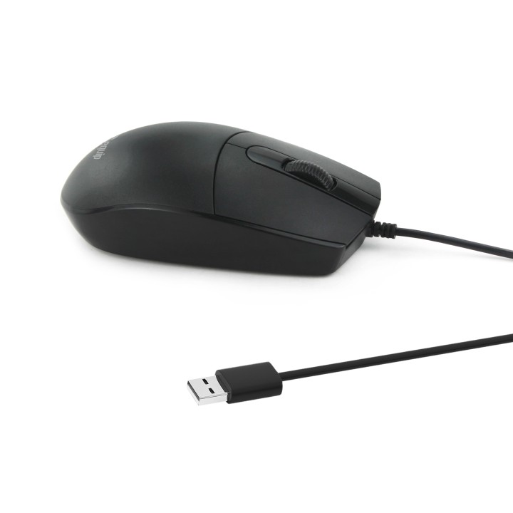 Ratón EQUIP Silent USB-A 1200dpi Negro (EQ245117)