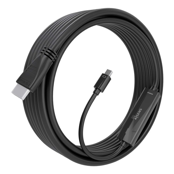 Conversor AISENS MiniDP/M a HDMI/M 5m Negro (A125-0890)